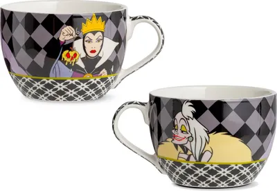 Produktbild von GILDE Cappuccinotasse, "Villains", Porzellan, mehrfarbig, , H. 8 cm, D. 11 cm 81337