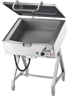 Produktbild von Edelstahl Kippbratpfanne, 100 Koteletts/h, 700x786x912 mm (BxTxH)