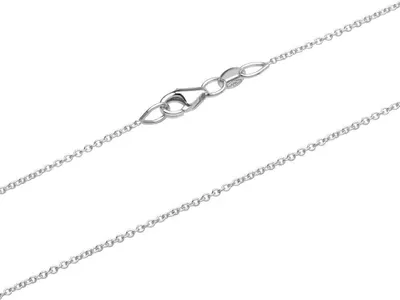 Produktbild von Elegante Ankerkette aus 585er Weißgold GC0017