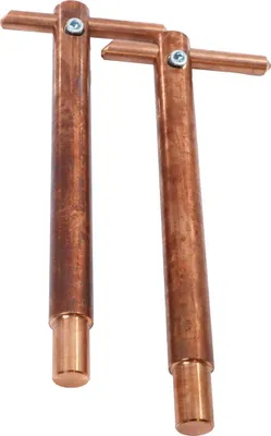 Image de Bras pour électrodes CU, y compris électrodes de Ø 12mm, L=350mm