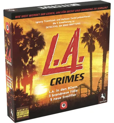 Obrázok produktu pre Portal Games: Detective – L.A. Crimes (rozšírenie)