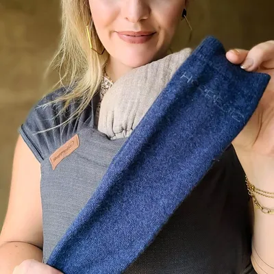 Obrázok produktu pre Merino-Babystulpen navy