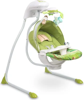 Produktbild von CARETERO Elektrische Kinderschaukel Babywippe Bugies für Kleinkinder Moskitonetz