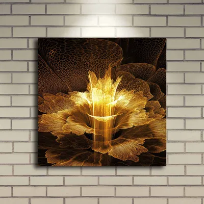 Produktbild von Opviq, 4040DACT- SHN4281, Bunt, Leinwandbilder, 40 x 40 cm, 100% Wildleder -Leinwand