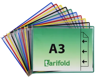 Immagine prodotto di 10 tarifold Sichttafeln farbsortiert