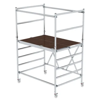 Produktbild von Guenzburger Steigtechnik Klappgerüst 1.35 x 1.80 m mitAusbaueinheit Plattformhöhe 1.54 115701