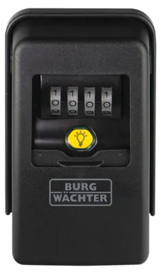 Produktbild von BURG-WÄCHTER Key Safe 60 L SB, Zink, Schwarz, Code, 136 x 82 x 54 mm, 1 Stück(e)