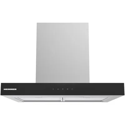 Produktbild von Heinner HDCH-MD60TIX Wand-Dunstabzugshaube 60 cm, 800 m³/h, 4 Stufen, Touch-Bedienung, Silber, A