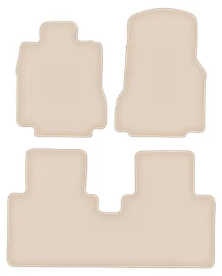 Image de Tapis de sol velours PREMIUM beige compatibles avec Mercedes Vaneo W414 (2001-2005, monospace) – avec fixations – sur‑mesure