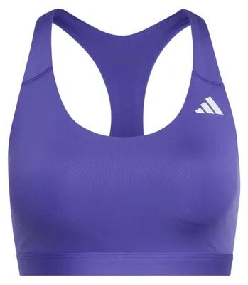 Produktbild von adidas Damen Optime Essentials Workout Medium Support Bra, Pure Purple, S