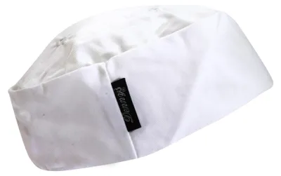 Image de Casquette pour femmes Dennys / Toque de cuisinier / Bonnet de cuisinier, blanc LT778 (XL) (Blanc)