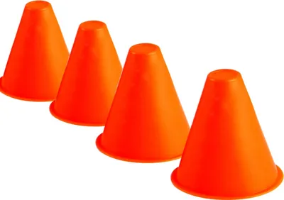 Produktbild von Trainingshütchen, 1 Stück, Markierungshütchen für Fußball, Hockey & Skaten, Hindernis-Pylon, Sportausrüstung, Orange