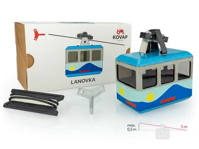 Produktbild von Lanovka - modrá