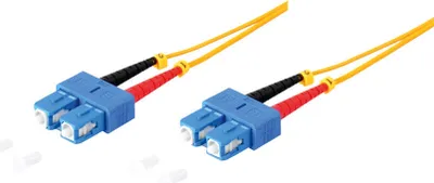 Produktbild von Duplex Patchkabel SC/SC 9/125µ, OS1/OS2 gelb 15m