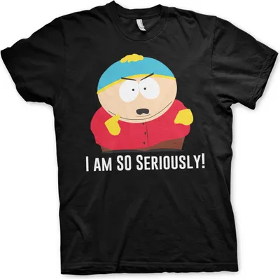 Obrázok produktu pre Eric Cartman - I Am So Seriously T-Shirt - Medium - Black