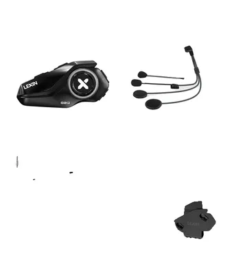 Obrázok produktu pre Interkom pre motocykle, hands-free komunikácia, pripojenie až pre 6 jazdcov, G2P-1PC
