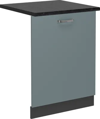 Image de Façade de lave-vaisselle Vicco R-Line Bleu-gris 60cm , PT Anthracite, Model 54994
