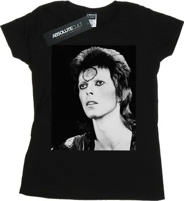 Produktbild von David Bowie - "Looking" T-Shirt für Damen BI16708 (M) (Schwarz)