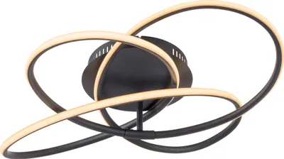Produktbild von Globo Lighting Deckenleuchte Metall schwarz matt, LED