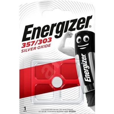 Obrázek produktu pro Hodinkové baterie Energizer 357/303 SR44