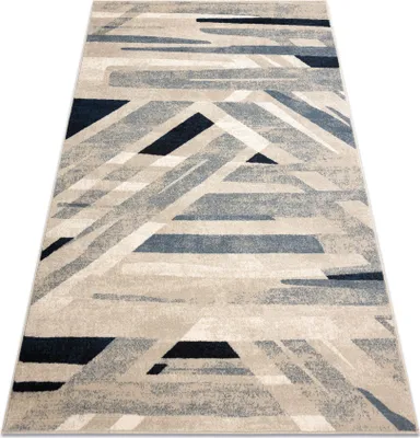 Produktbild von Teppich Wolle NAIN Geometrisch 7706/51955 beige / blau beige 200x300 cm