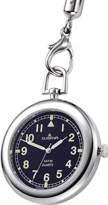 Produktbild von Dugena 4149874-1 Taschenuhr mit Kordel und Tasche Uhr schwarz