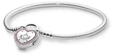 Produktbild von Pandora Armband Damen Moments Silber Rosa 596586FPC 16