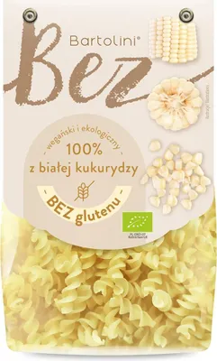 Produktbild von NUDELN (AUS WEISSEM MAIS) – GLUTENFREIE -FUSILLI 250 g – BARTOLINI