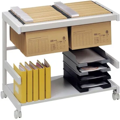 Immagine prodotto di Carrello portadocumenti Hammerbacher, modello 18H1, grigio chiaro