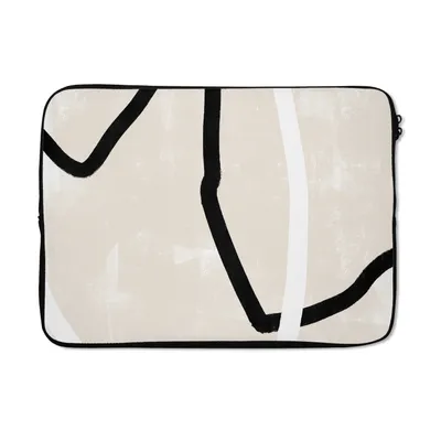 Produktbild von MuchoWow® Laptop Hülle 14 ZollRosa - Minimalismus - Design Laptoptasche - Laptoptasche - Stoßsicher - Schutzhaube