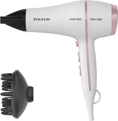 Produktbild von Taurus ALIZEIONICCARE, Weiß, Einfarbig, Hängender Ring, 1,8 m, Tasten, 2400 W