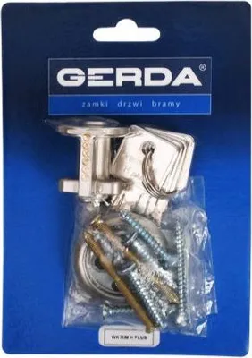 Zdjęcie produktu dla Wkładka bębenkowa Gerda H Plus Nikiel Satyna 4 klucze Blister