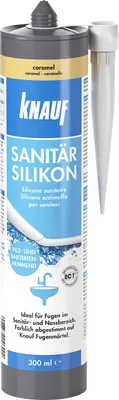Produktbild von Knauf Sanitär Silikon caramel 300 ml