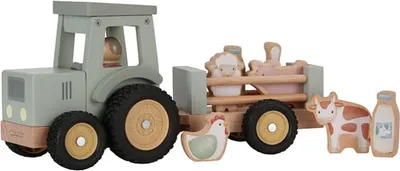 Zdjęcie produktu dla Little Dutch Little Farm, Traktor, Little Farm, 1,5 lat(a), Drewno, Wielobarwny