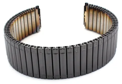 Obrázok produktu pre Remienok hodiniek Fixoflex S – čierny – 18 mm