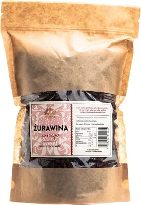 Produktbild von Getrocknete Preiselbeeren aus Kanada 1kg - Schronisko Bukowina