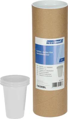 Produktbild von Hippomed Verneblerbecher 30 Stk Zubehör für Ultraschall-Inhalator