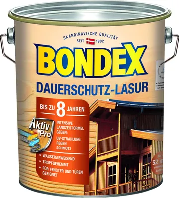 Produktbild von Bondex Dauerschutz Lasur 4 L eiche hell