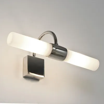 Obrázok produktu pre Zrkadlová lampa v chróme 29 cm Nástenná lampa Zrkadlové lampy Svetlá