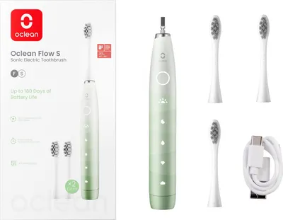 Produktbild von Oclean Flow S Zahnbürste, Grün