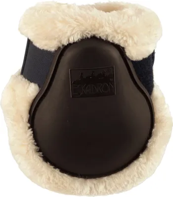 Produktbild von Eskadron Streichkappen Protection Fauxfur Basics Darkbrown Full