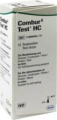 Produktbild von Combur 5 Test HC testovací proužky 10 ks
