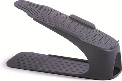 Produktbild von nabbi Schuhregal aus Kunststoff 30-38 IOBS - Anthrazit