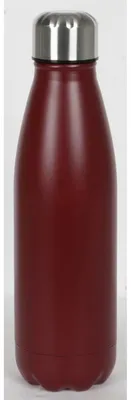 Produktbild von 12 Stück Isolierflaschen 0,5L aus Edelstahl doppelwandig 500ml auslaufsicher