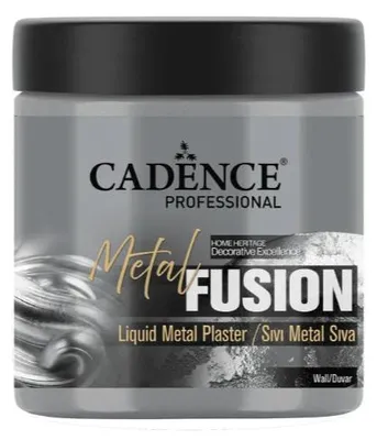 Image de Cadence peinture effet métal argent 250 ml - Liquid Metal Plaster