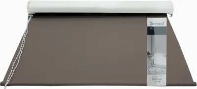 Produktbild von Decosol Rollo 57x170cm braun, verdunkelnd , selbstklebend , klemmend - Ref.5737