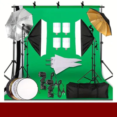 Produktbild von Hintergrundstativ - Fotostativ - Hintergrundrahmen - Stativ für Beleuchtung - Stativ für Fotoshootings