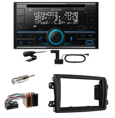 Produktbild von Kenwood DPX-7300DAB Bluetooth DAB CD USB Einbauset für Fiat Ducato ab 2022