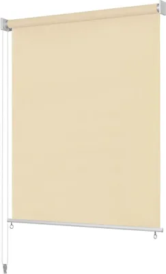 Zdjęcie produktu dla VidaXL Roleta zewnętrzna 160x230 cm kremowa
