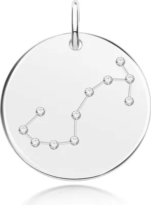 Productafbeelding van Halsketting voor dames, verguld met rhodium, zilver 925, met zirconiumoxide; TRS32980